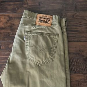 Levi’s green khaki pants